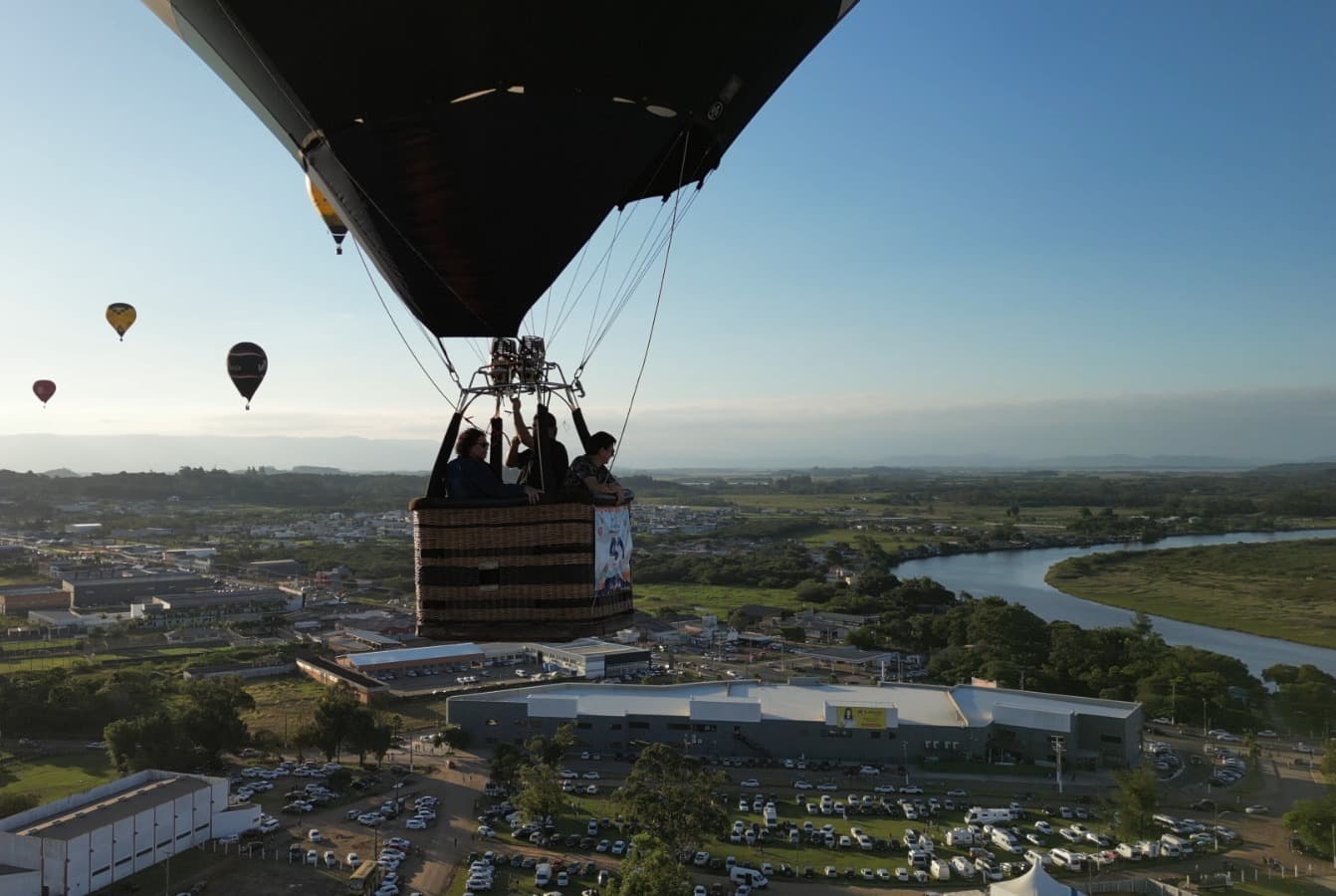 Festival de Balonismo de PG será gratuito e aberto ao público para contemplação