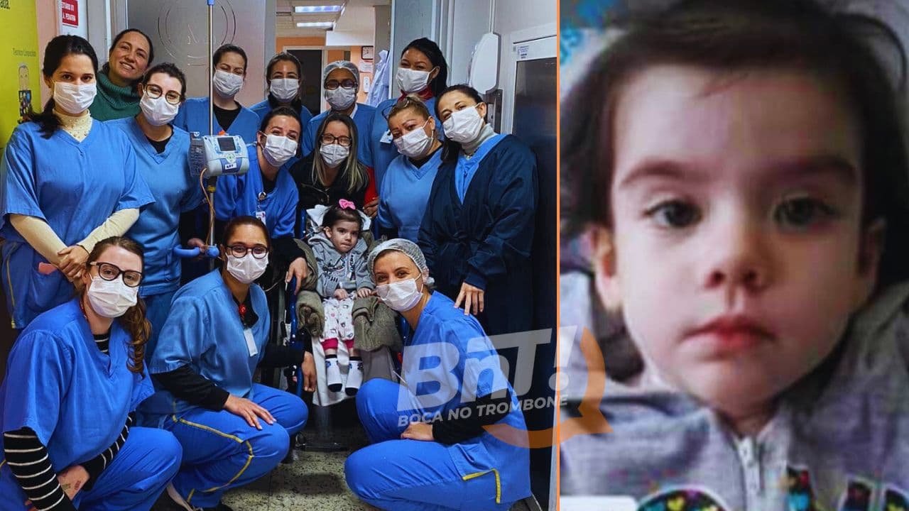 Após 27 dias entubada, criança de PG sobrevive a quadro grave de pneumonia