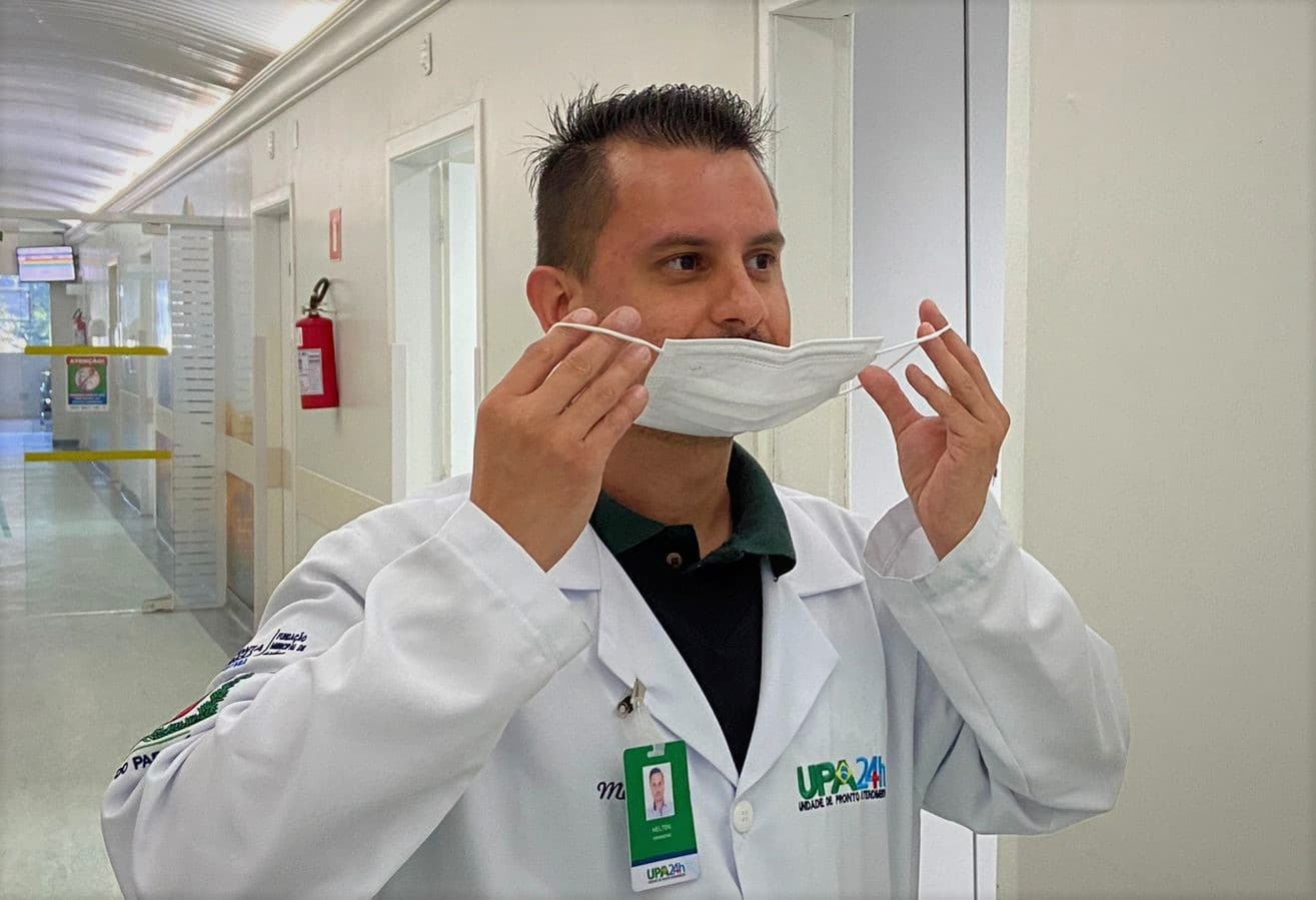 Uso de máscara deixa de ser obrigatório nas UPAs de PG a partir de hoje