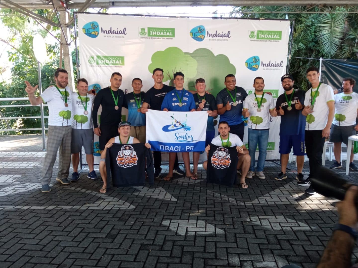 Canoagem de Tibagi se destaca no Campeonato Brasileiro de Descida