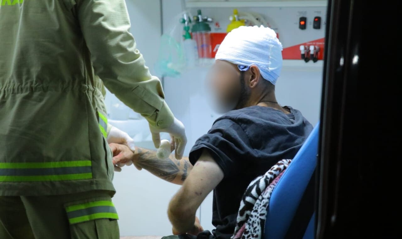 Homem é agredido na Palmeirinha