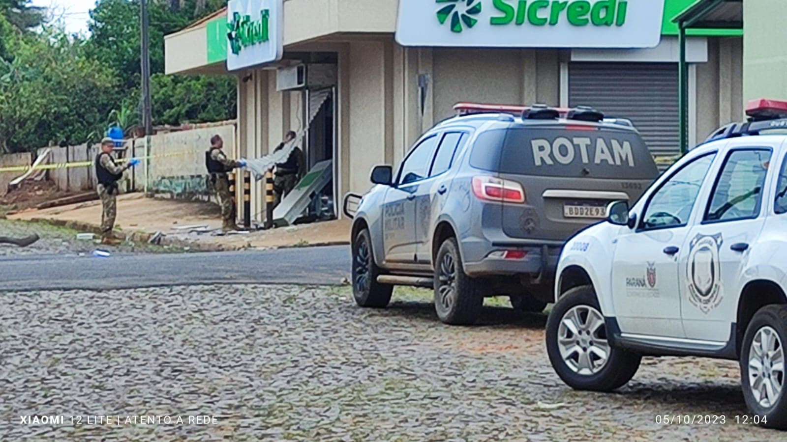 Sicredi se pronuncia sobre a explosão em agência de Ventania