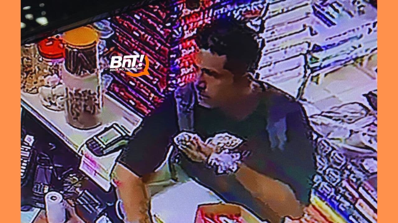 Homem é flagrado furtando celular de comércio em PG