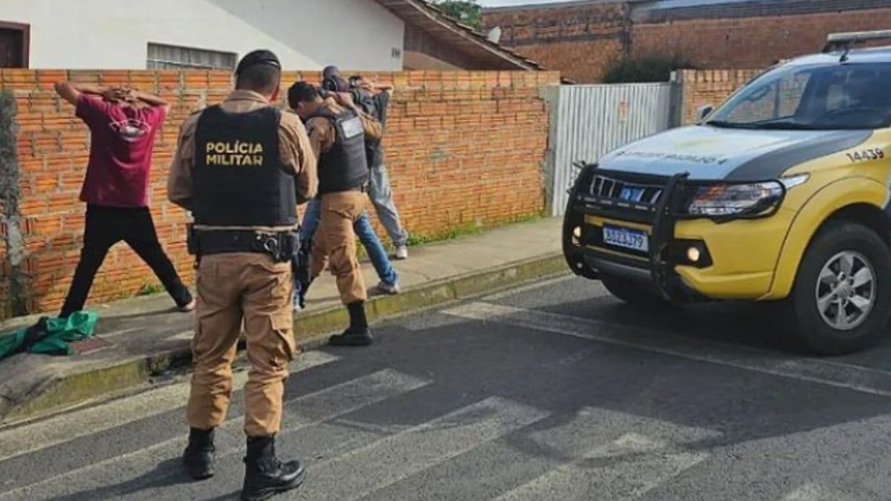PM realiza “Operação Força Total Brasil”, em Ponta Grossa