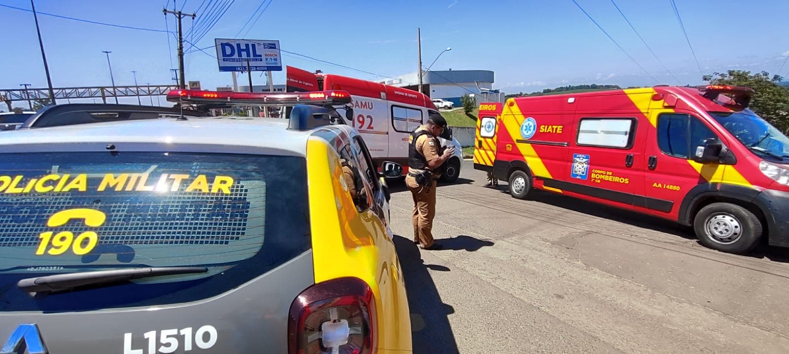 Rapaz é baleado e fica em estado grave em Ponta Grossa