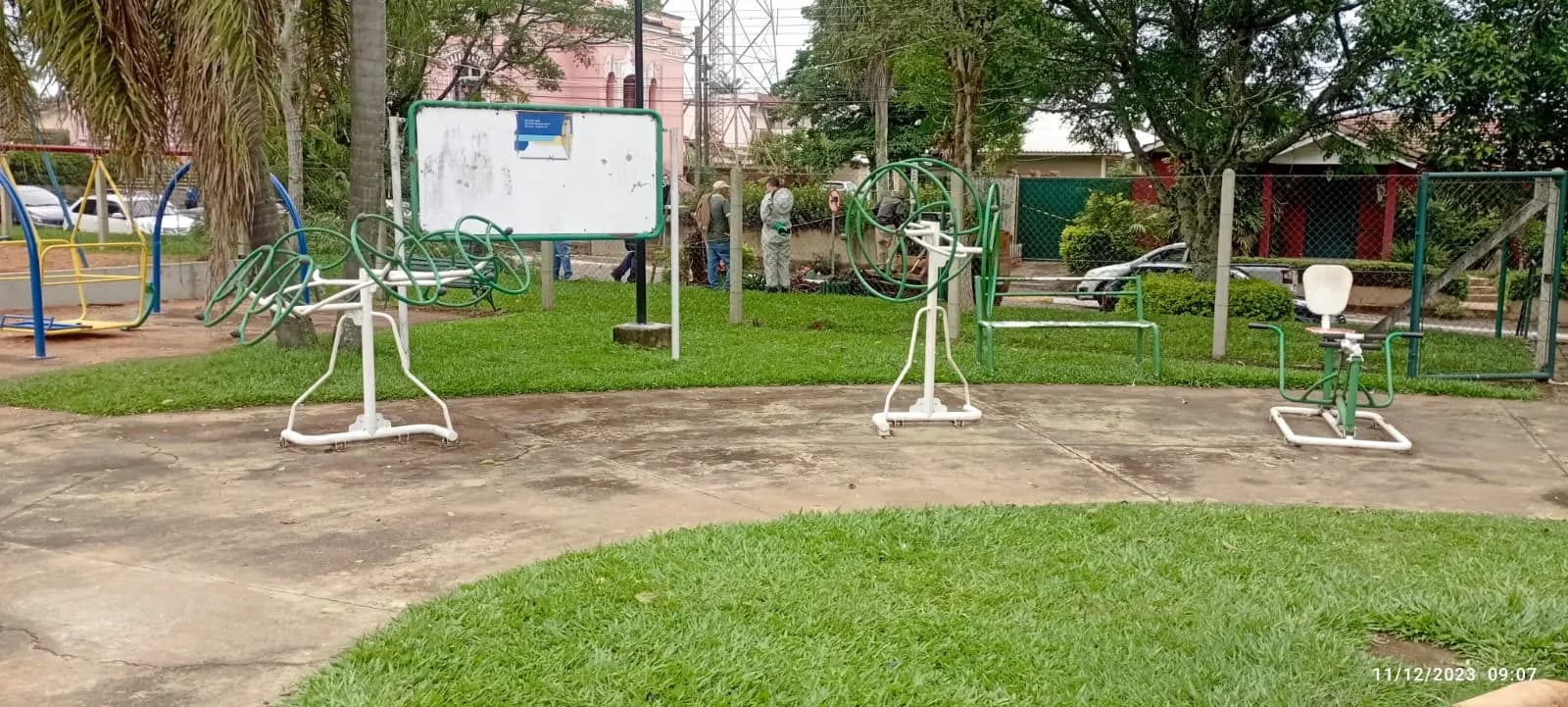 Praça em Tibagi é alvo de ataque de abelhas e 16 pessoas ficam feridas