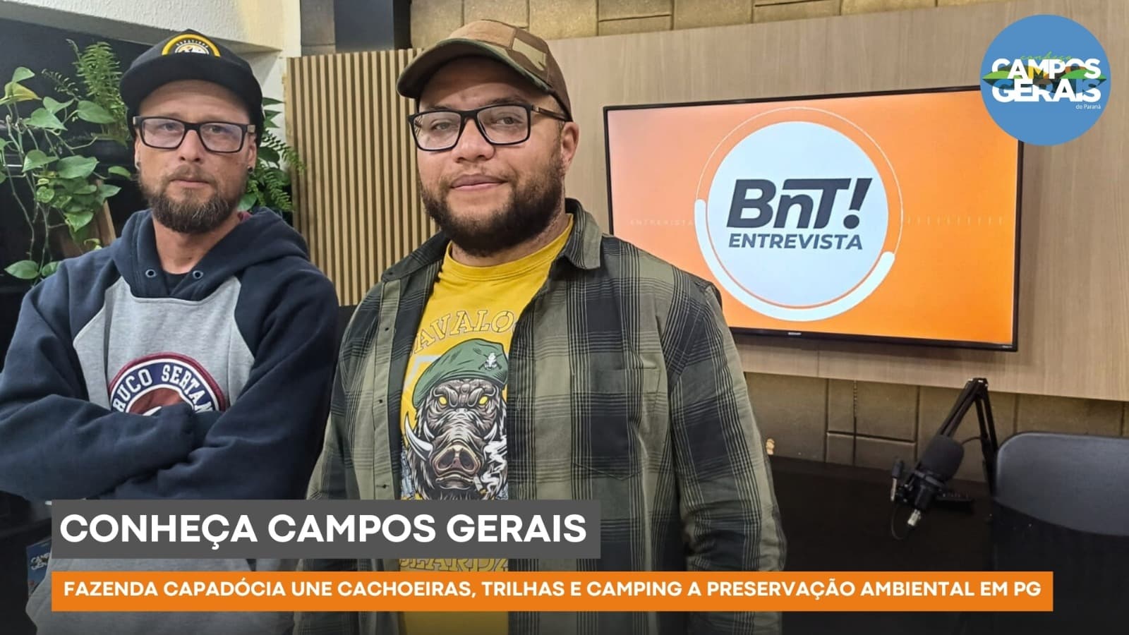 Fazenda Capadócia une cachoeiras, trilhas e camping à preservação ambiental em PG