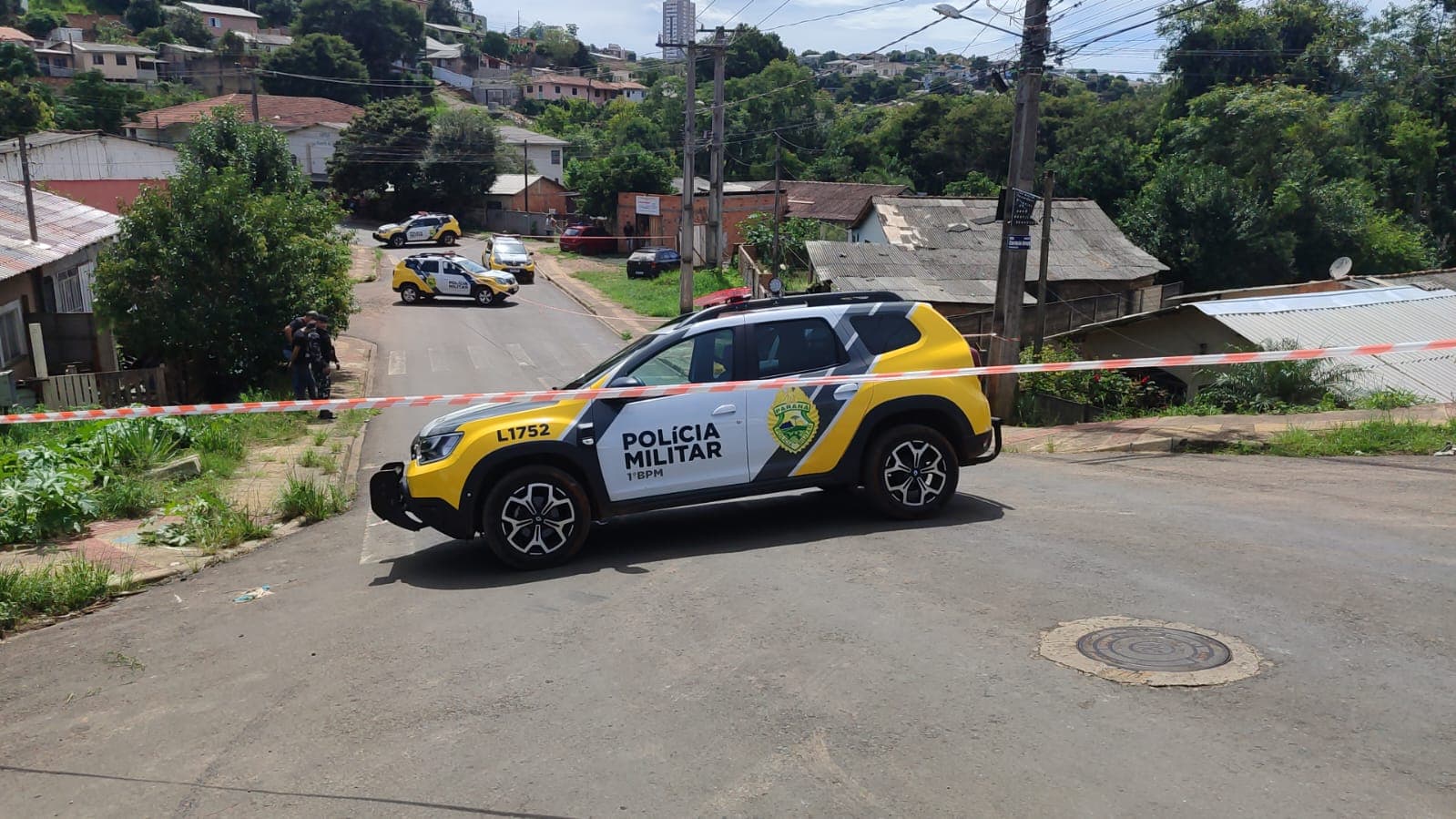 Assalto a mão armada em PG termina em troca de tiros com a polícia