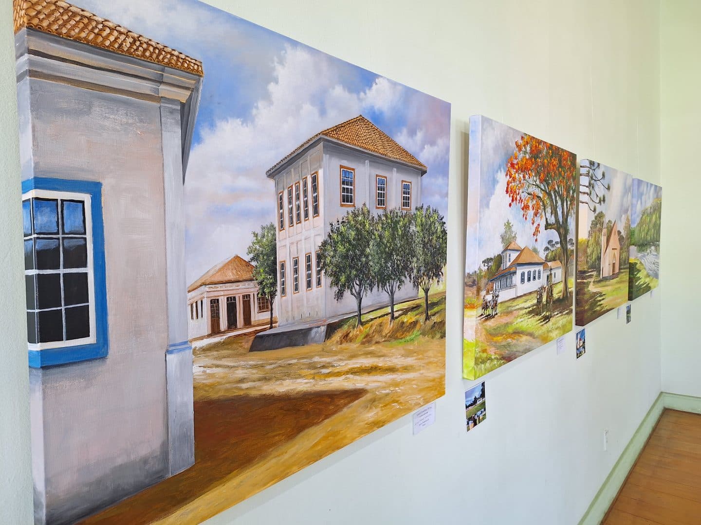 Exposição coletiva “Campos Gerais: História e Arte” acontece até o dia 31 de março em Castro