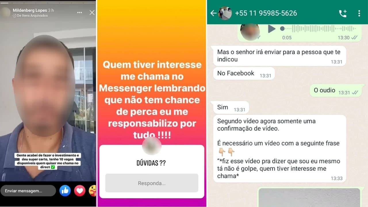 Morador de PG cai em golpe de investimento e tem perfil do Facebook hackeado