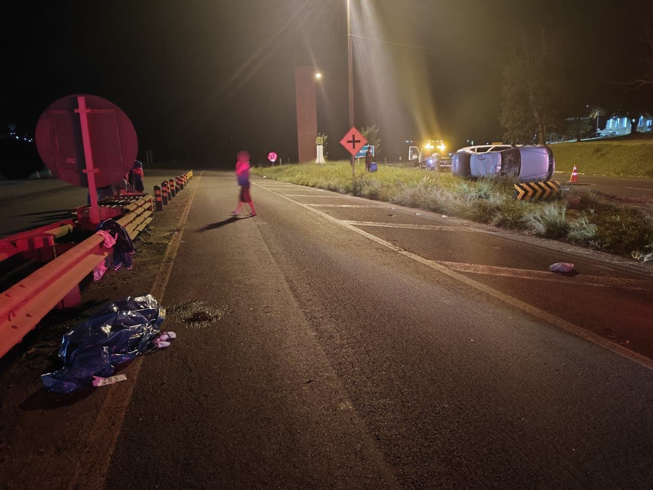 Motorista com sinais de embriaguez é preso após atropelar e matar pedestre na PR-151