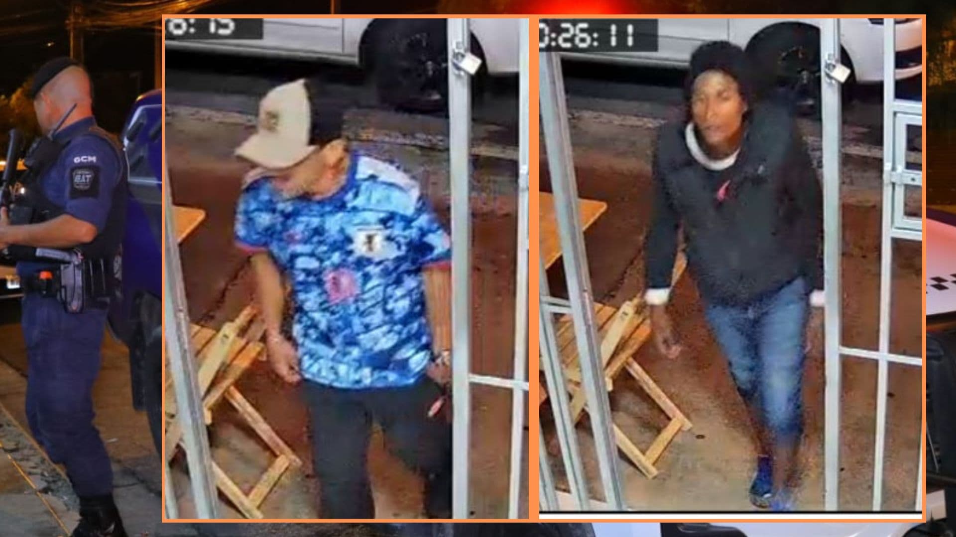 Polícia busca por assaltantes de conveniência em PG