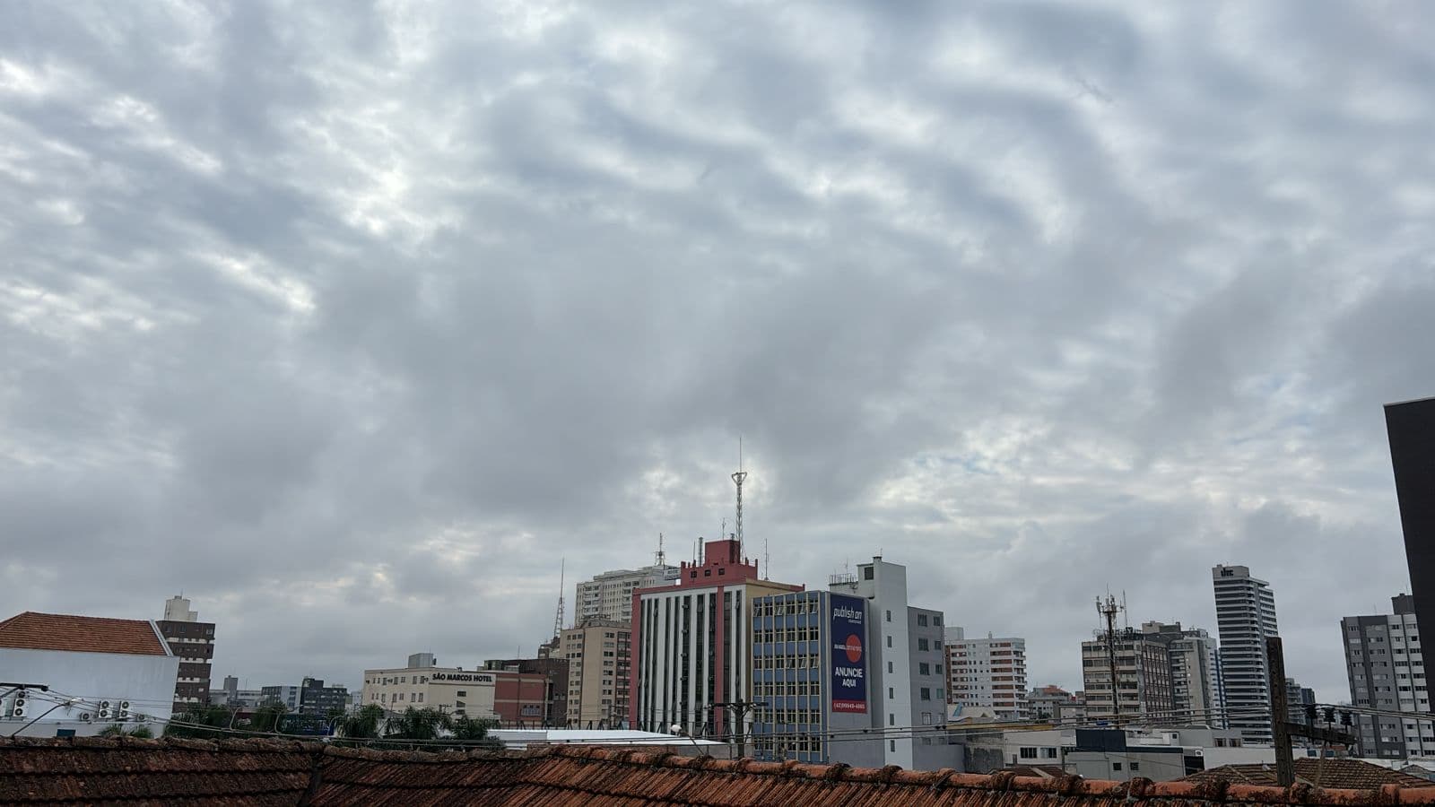 Temperaturas nesta quinta devem ficar na casa dos 23°C em Ponta Grossa e região