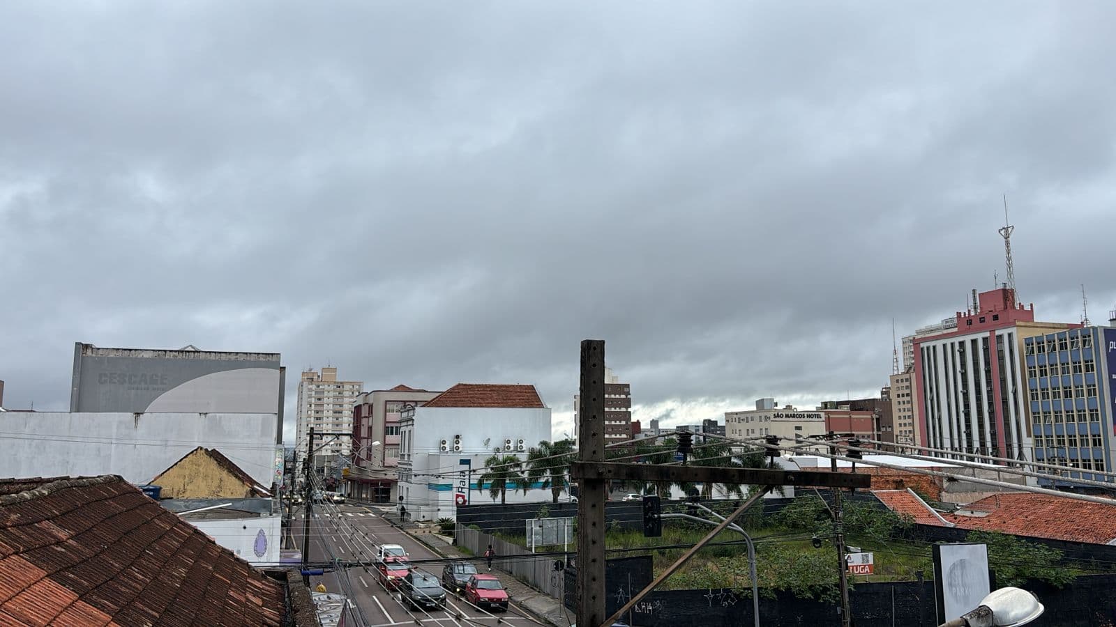 Tempo instável continua nesta quinta em PG e região