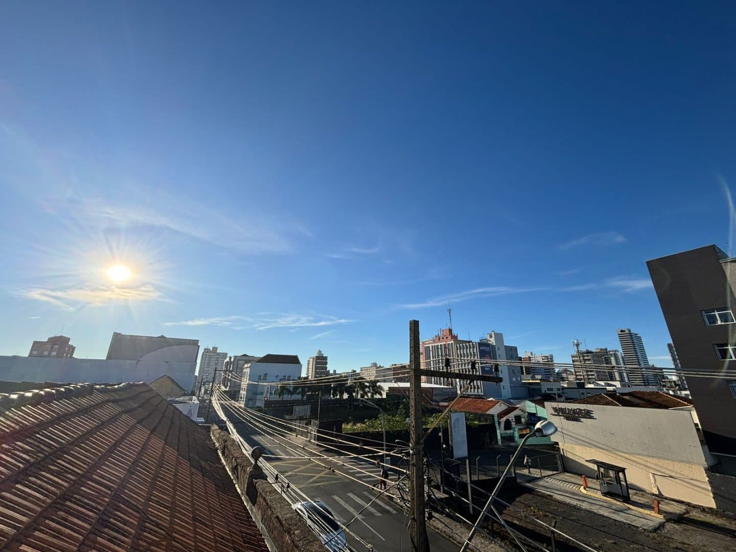 Fim de semana será de tempo firme e muito calor em Ponta Grossa e região