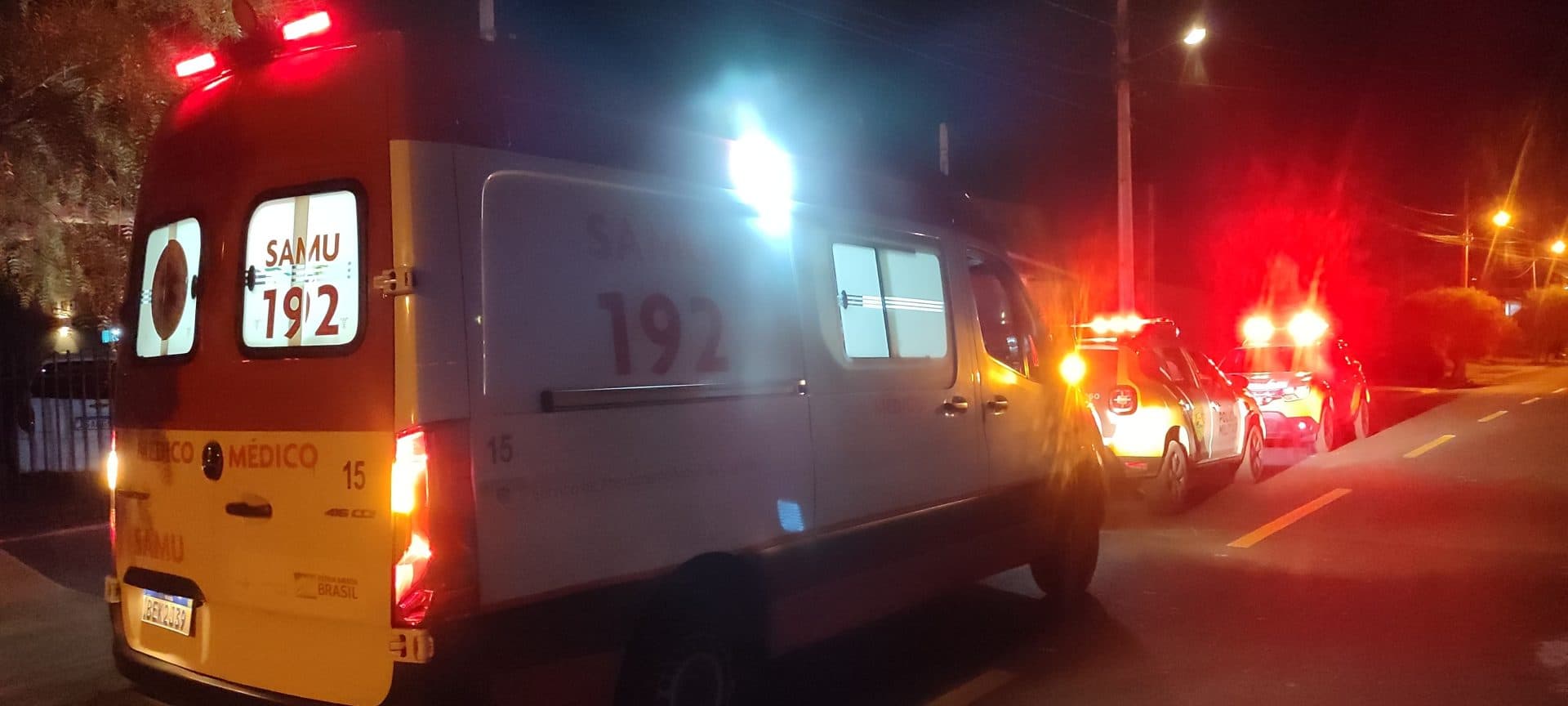 Mulher surta e acusa marido de agressão no Campo Bello; Samu e PM acionados
