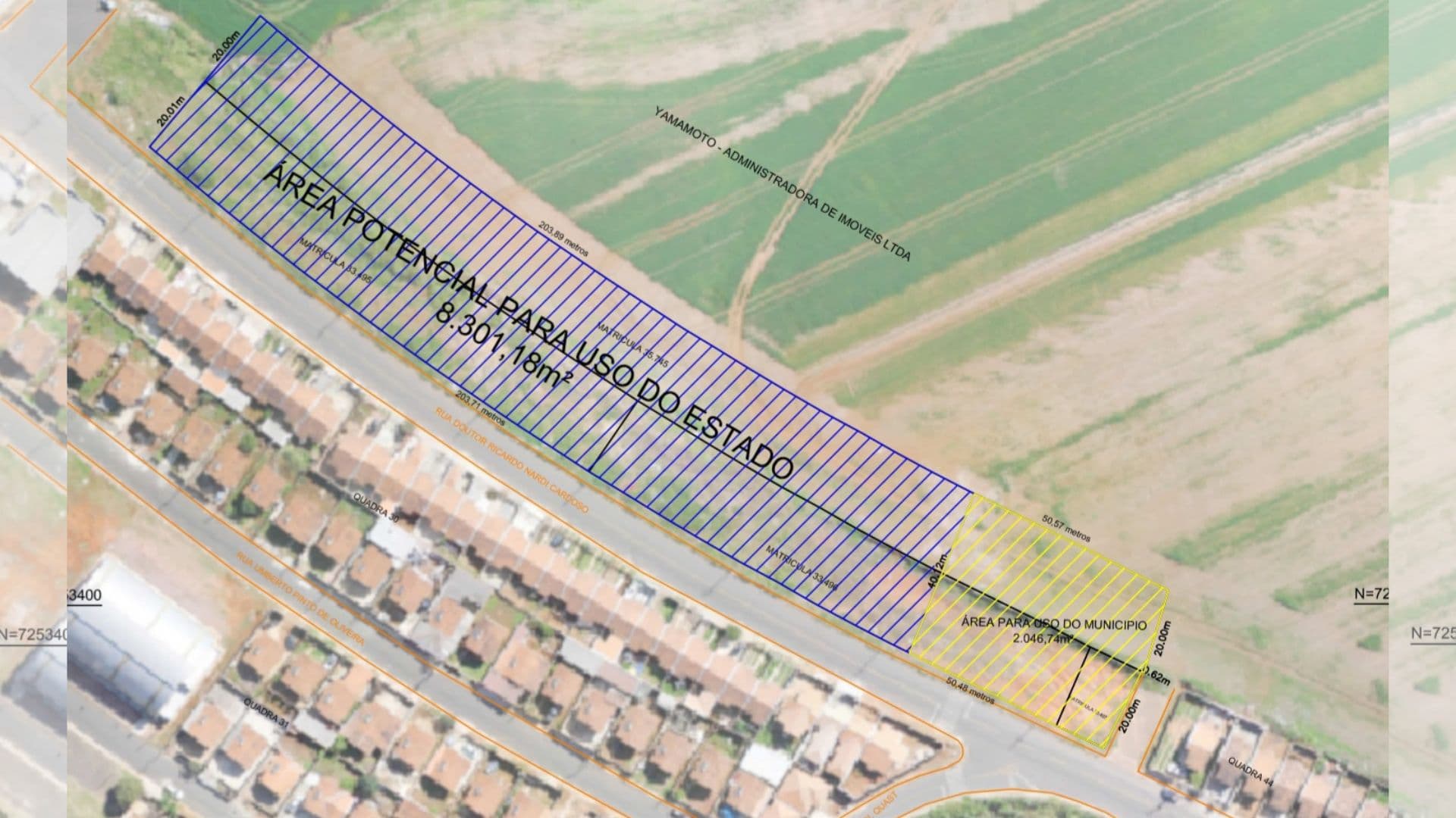 Vereadores de Castro autorizam Estado usar terreno para construir novo colégio na cidade