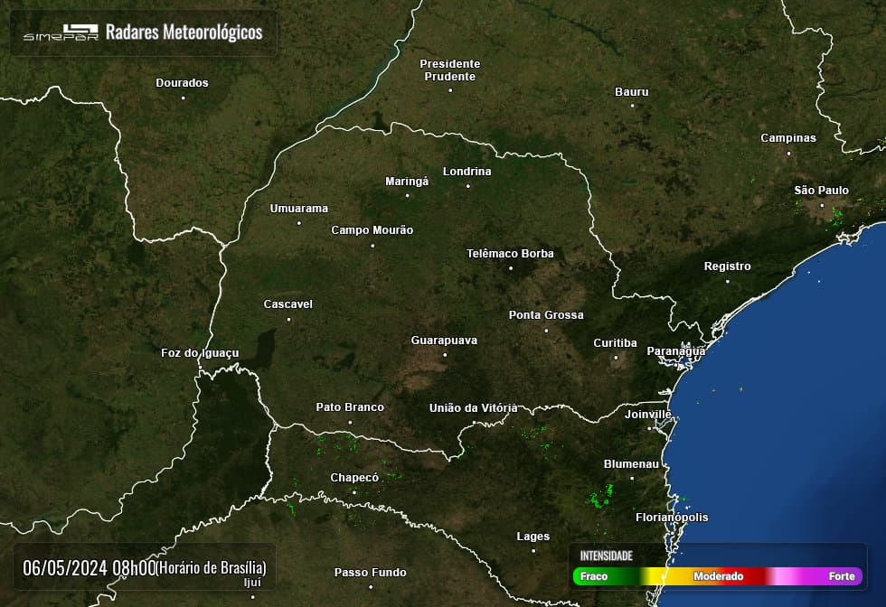 Semana começa com tempo ensolarado em Ponta Grossa e região