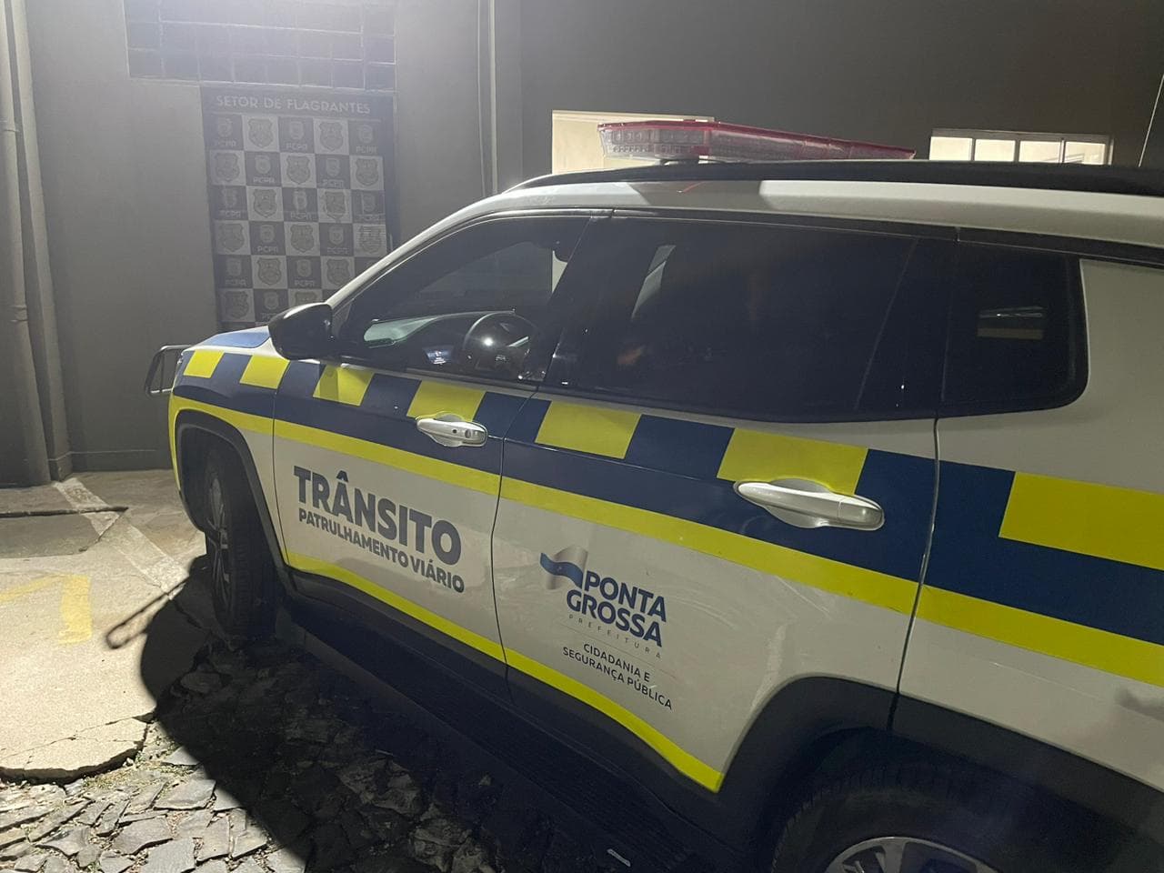 Motorista embriagado é preso enquanto voltava de festa em PG