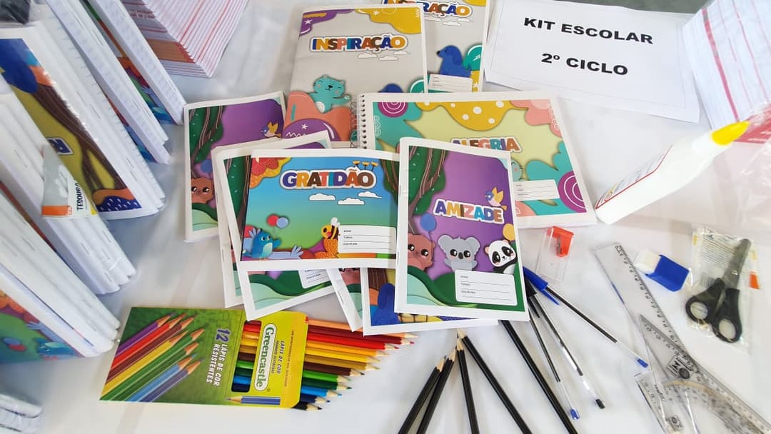 Entrega Materiais Escolares 2025 2