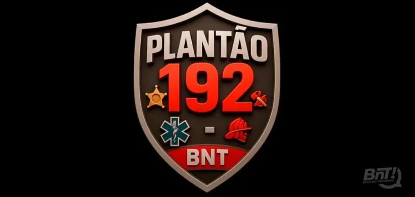 Confira as principais notícias policiais com Plantão 192 BnT no ar!