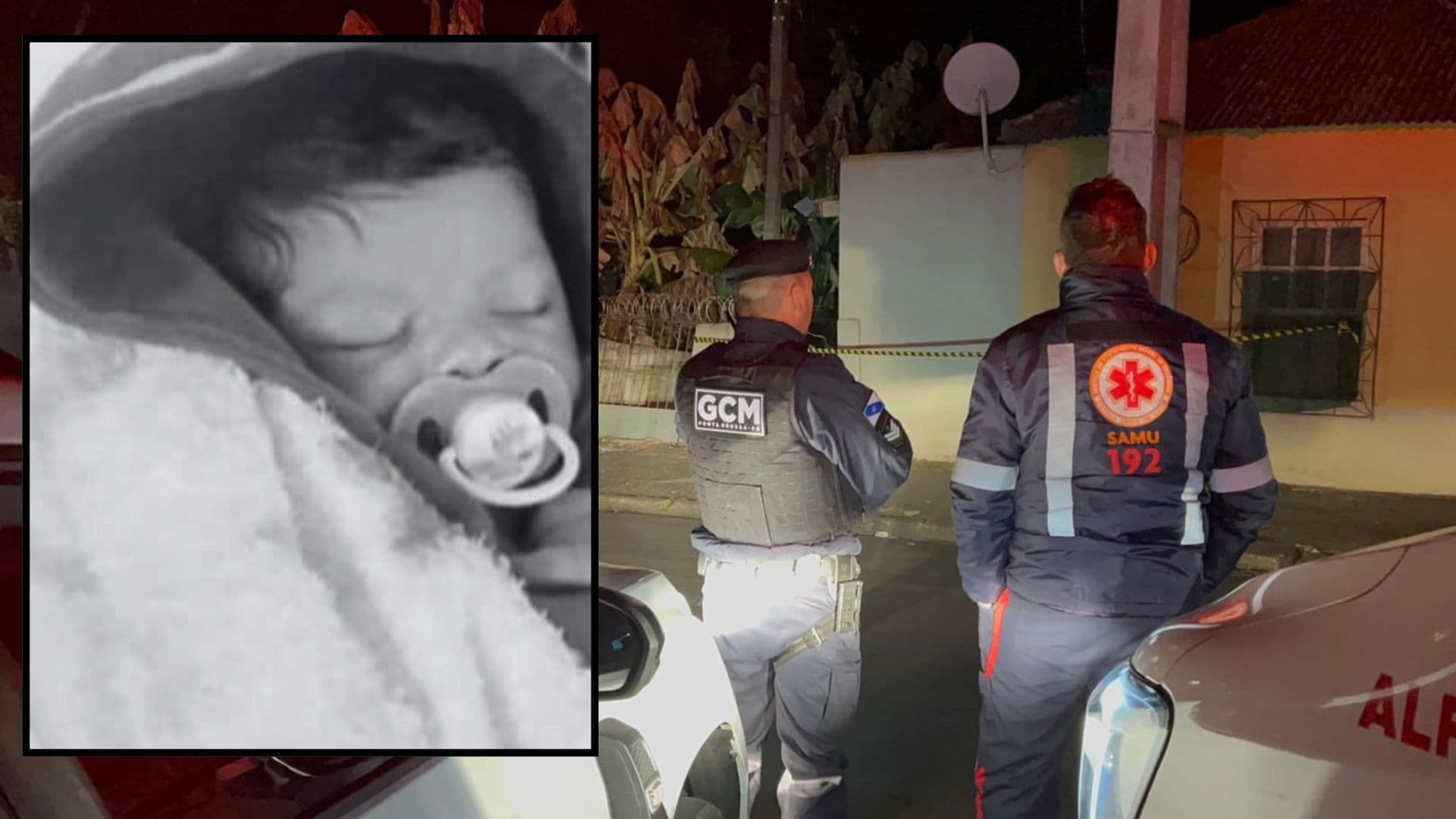 Bebê morto pelo pai em PG