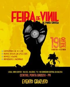 Feira do Vinil em Ponta Grossa