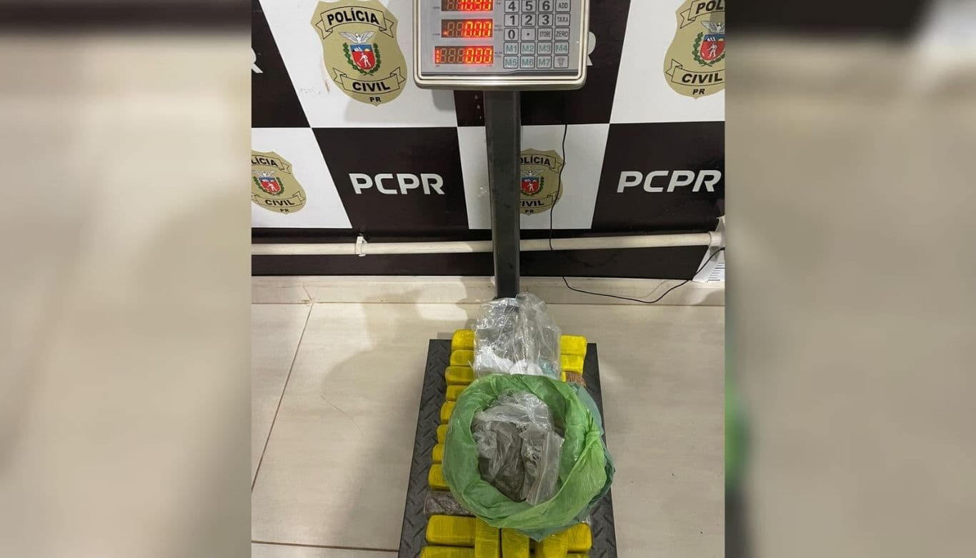 Polícia Civil prende homem por tráfico de drogas em Irati