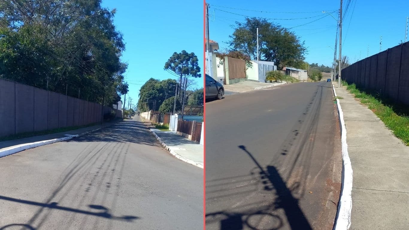 Moradores da Rua General Ramom, em Ponta Grossa, convivem há 12 anos sem rede de esgoto e recorrem a fossas sépticas.
