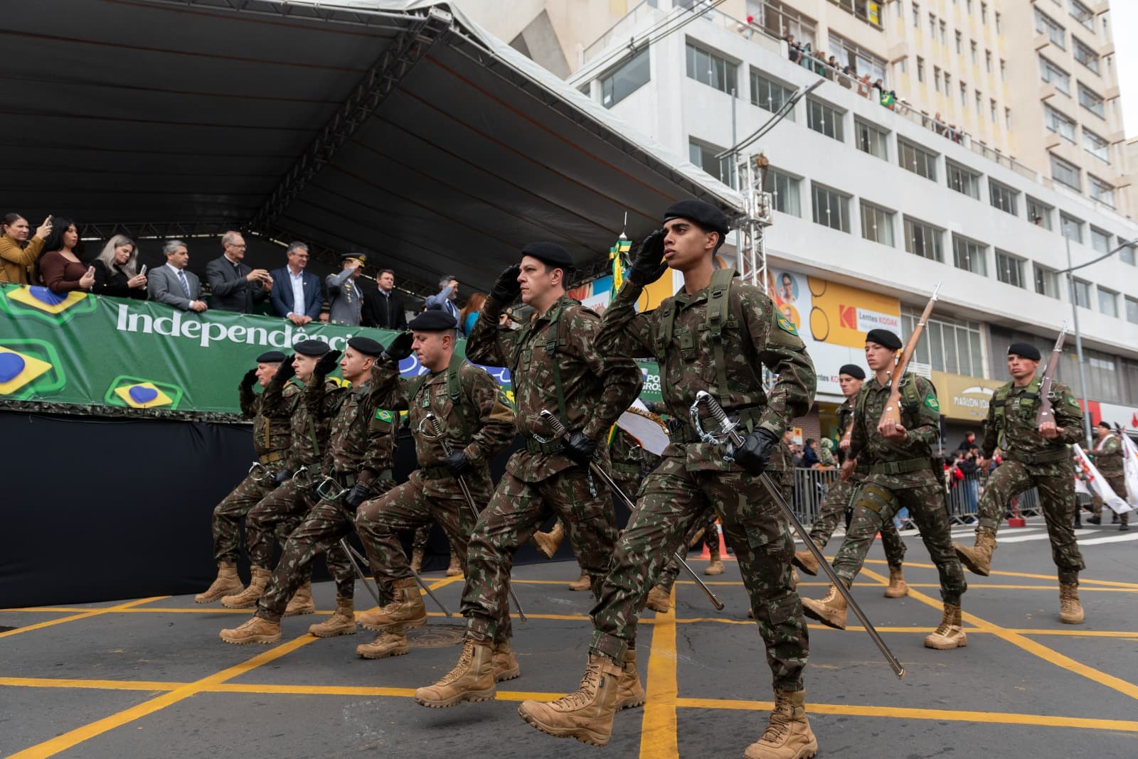 Ordem das instituições confirmada para o desfile dos 202 anos de Ponta Grossa