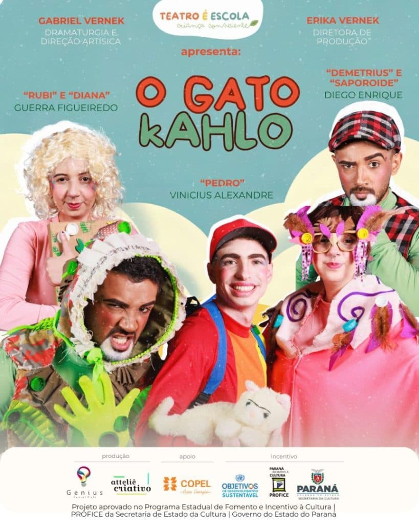 “Teatro é Escola” levará arte e consciência ambiental a 10 cidades do Paraná