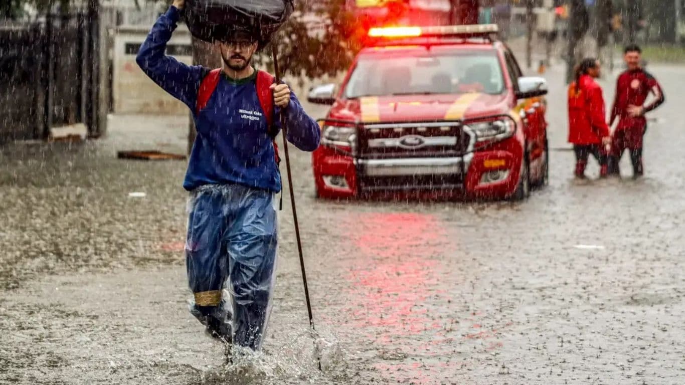 Sul do país terá tempestade e ventos fortes a partir desta sexta