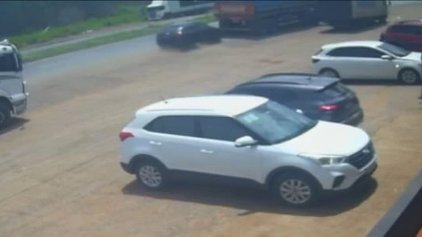 Vídeo mostra acidente que deixou mulher gravemente ferida na BR-376 em PG