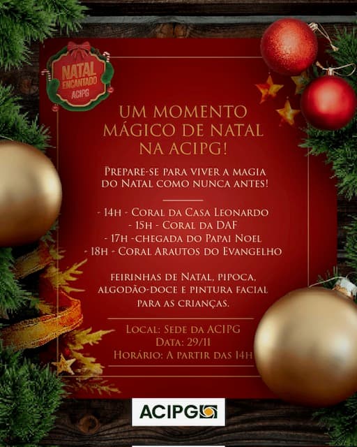 Natal Encantado ACIPG