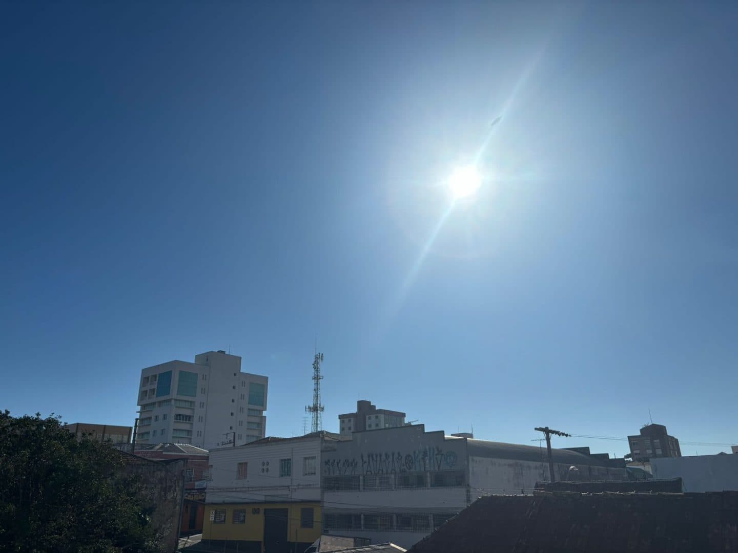 Véspera de Natal será de muito calor em Ponta Grossa e região