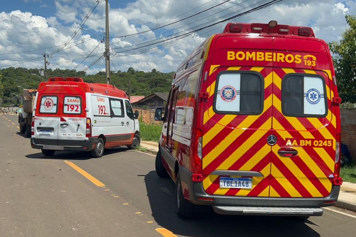 Vítima de atropelamento por caminhão não resiste e morre no Hospital em Ponta Grossa