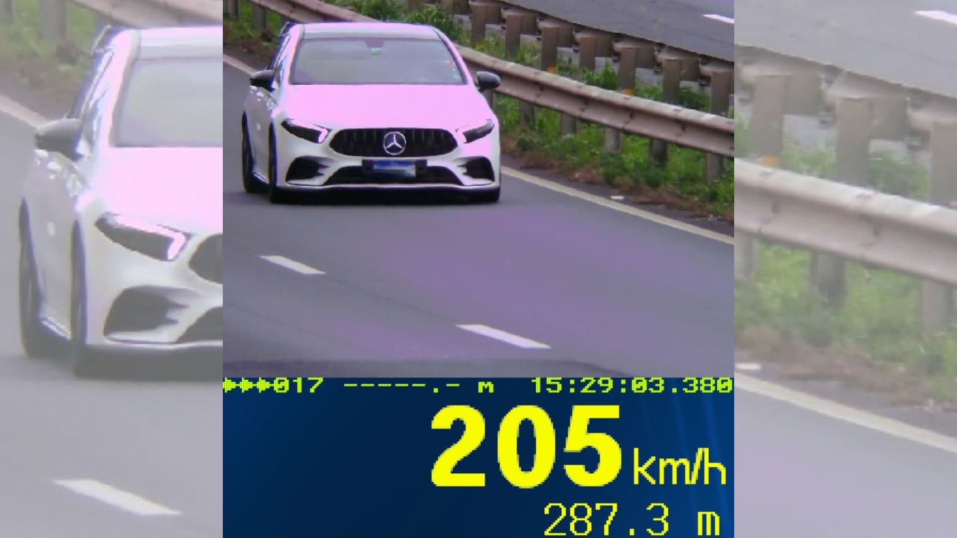 Carro é flagrado a 205 km/h em Tibagi durante a véspera do ano novo