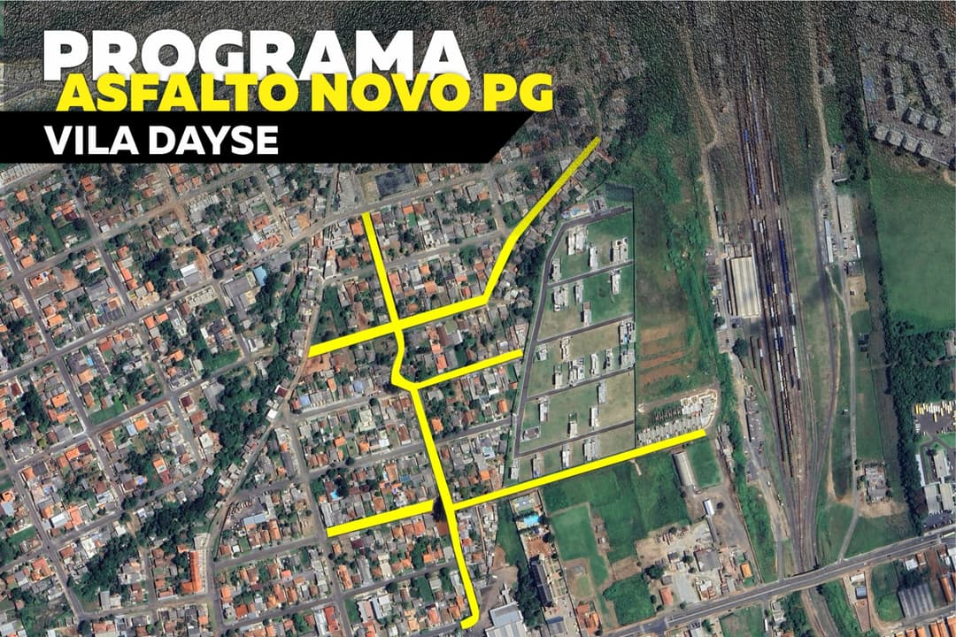 Vila Dayse - projeção de asfalto