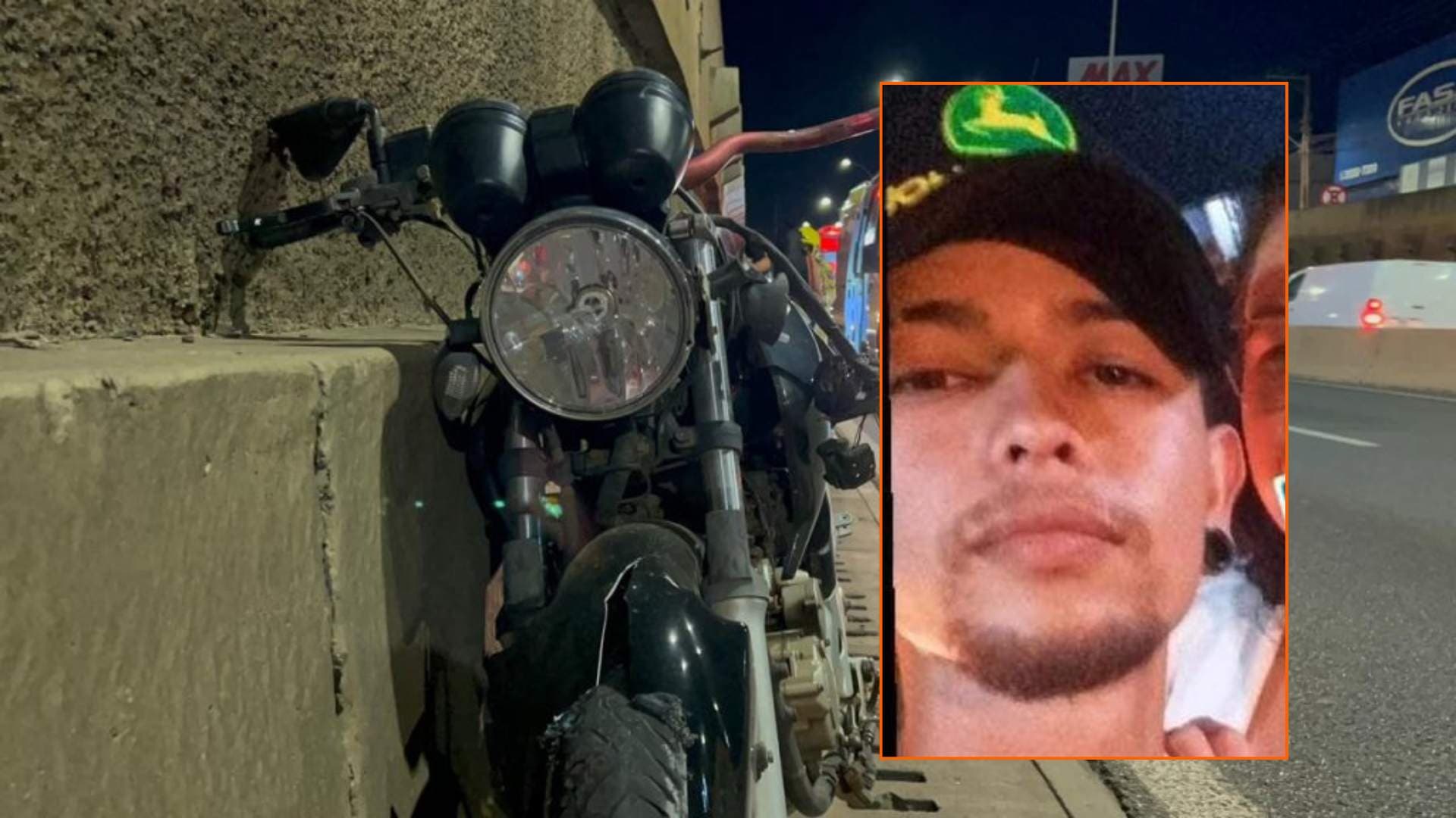 Morreu no hospital jovem vítima de acidente na Av. Souza Naves