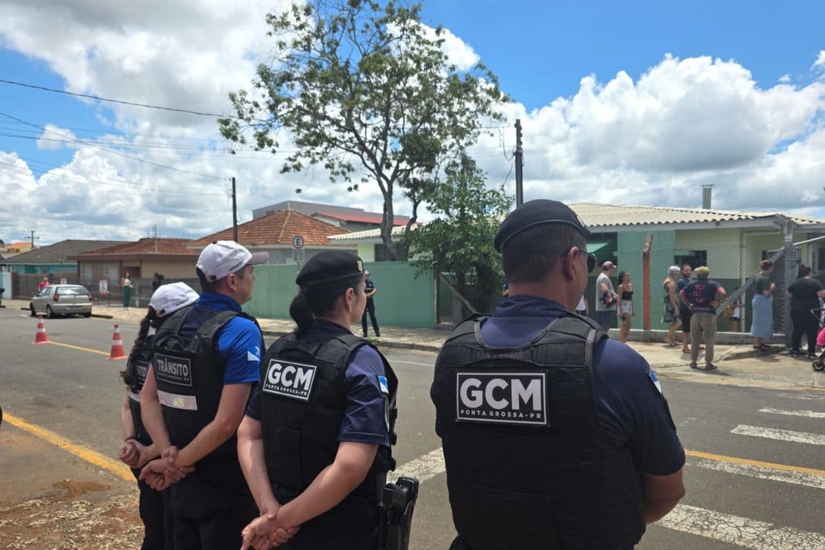 Segurança reforçada marca volta às aulas em Ponta Grossa nesta quinta-feira (5)
