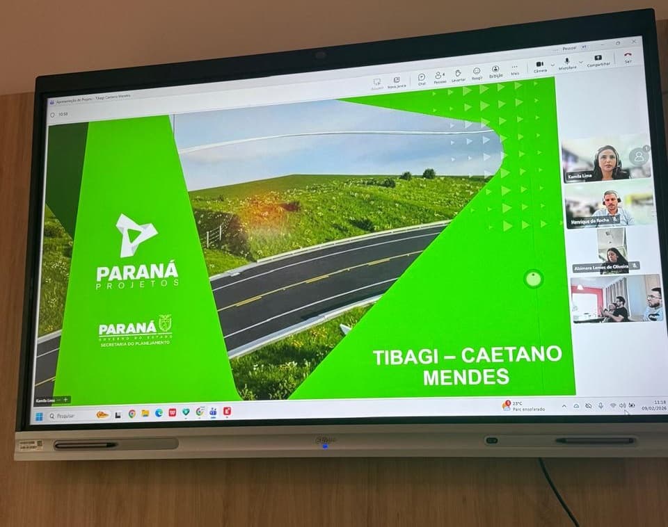 Projeto de pavimentação entre Tibagi e o distrito de Caetano Mendes entra na fase final