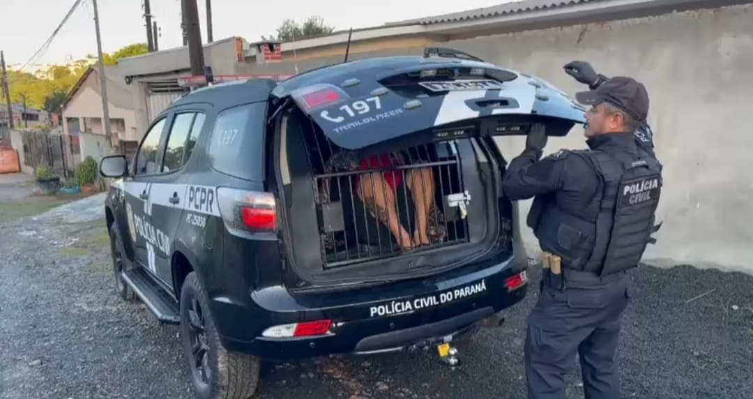 Ação policial prende casal por tráfico de drogas em Ponta Grossa