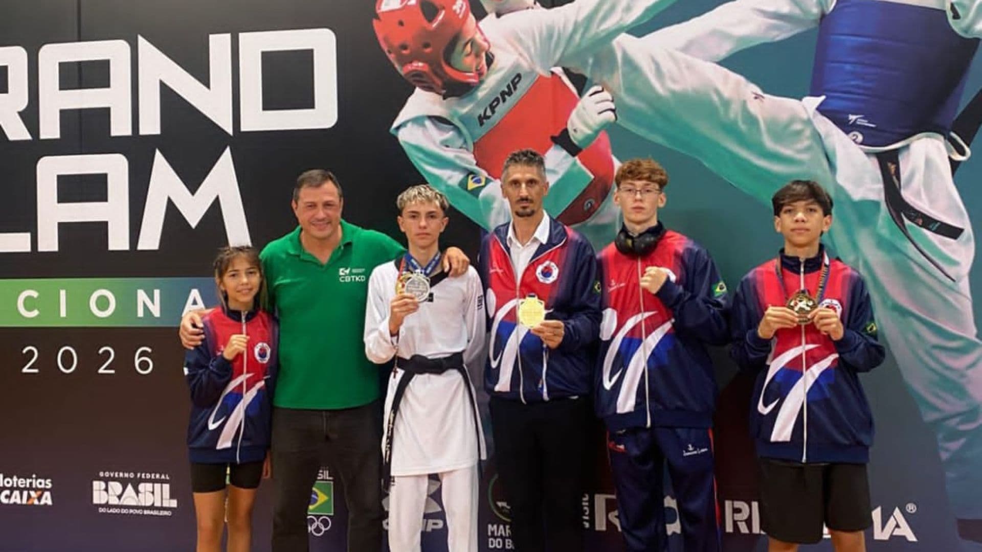 CT Junior Lima de Taekwondo / Team Morando conquista vagas na Seleção Brasileira no Grand Slam 2026