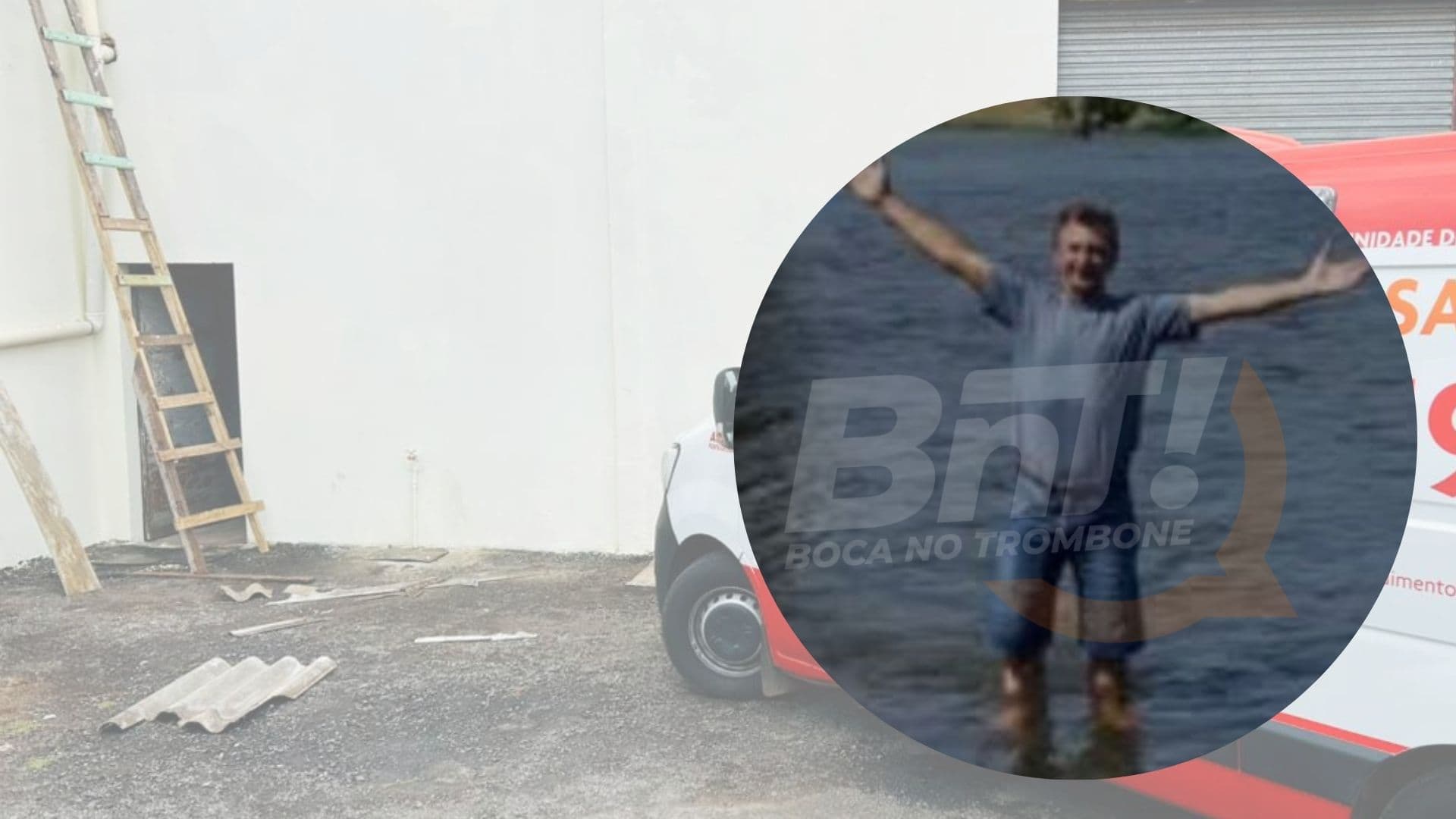Identificado homem que morreu após queda de barracão em Ponta Grossa