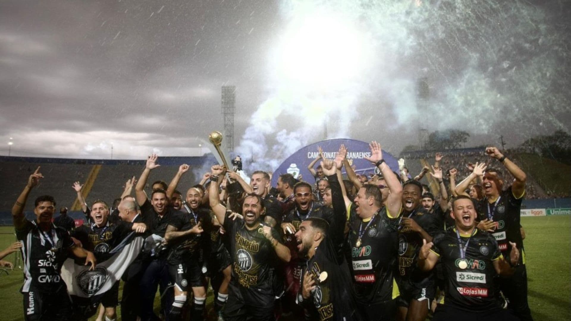 Operário divulga data da comemoração do título do Campeonato Paranaense