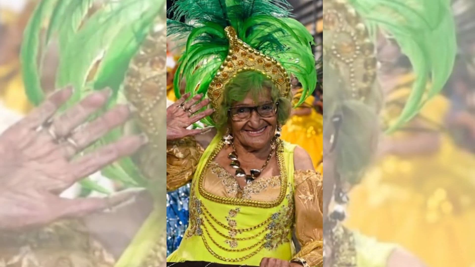 Morre Carmelina Leite, símbolo do Carnaval de Ponta Grossa, aos 99 anos