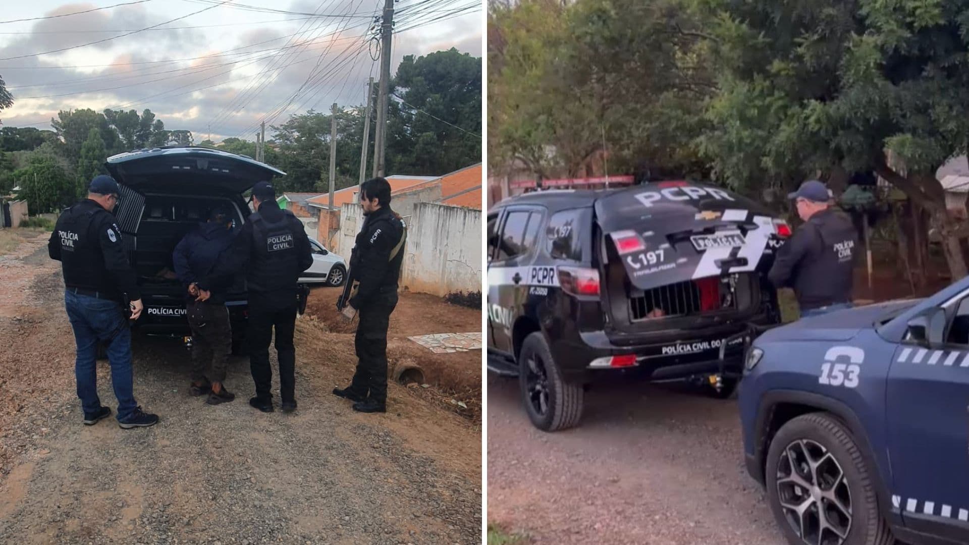 Operação prende autores de tentativa de homicídio em Ponta Grossa; vítima ficou gravemente ferida