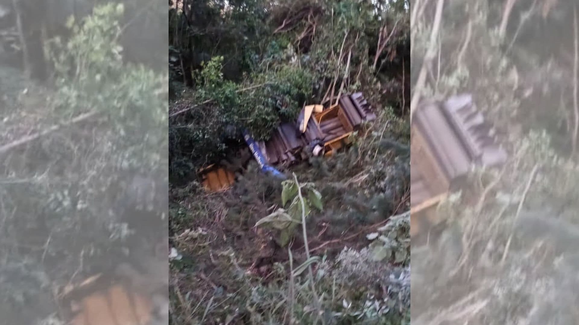 Homem morre após colheitadeira cair em ribanceira em Reserva