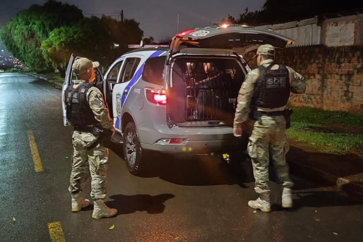 SOE do DEPEN prende homem monitorado com tornozeleira por quebra de medida protetiva em PG