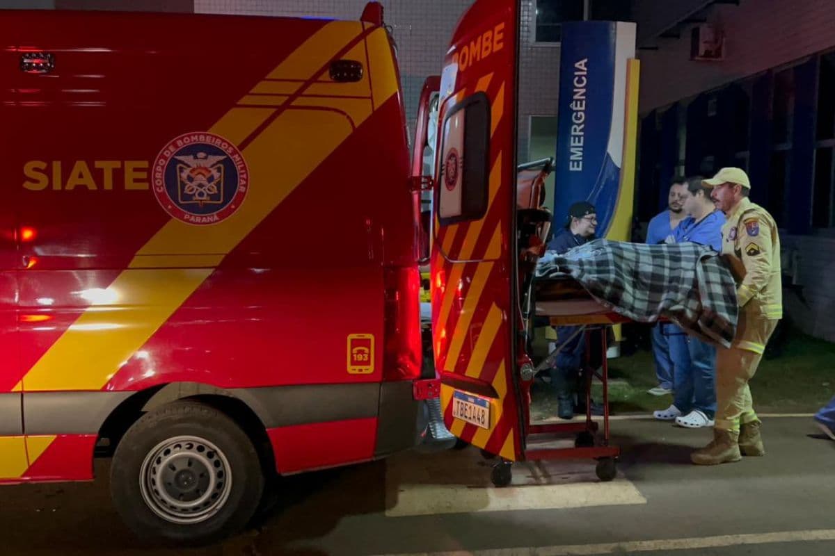 Jovem é socorrido em estado grave após acidente com bicicleta no Jardim Carvalho